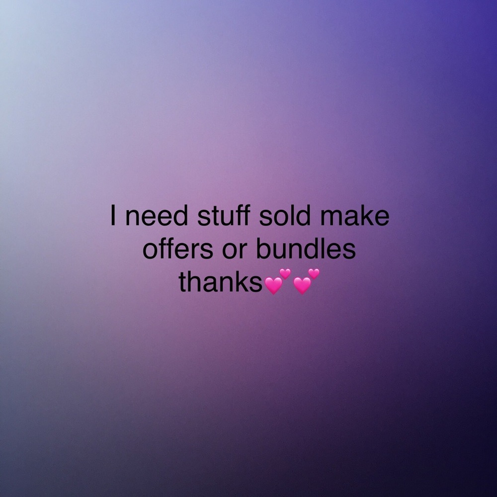 Need things sold